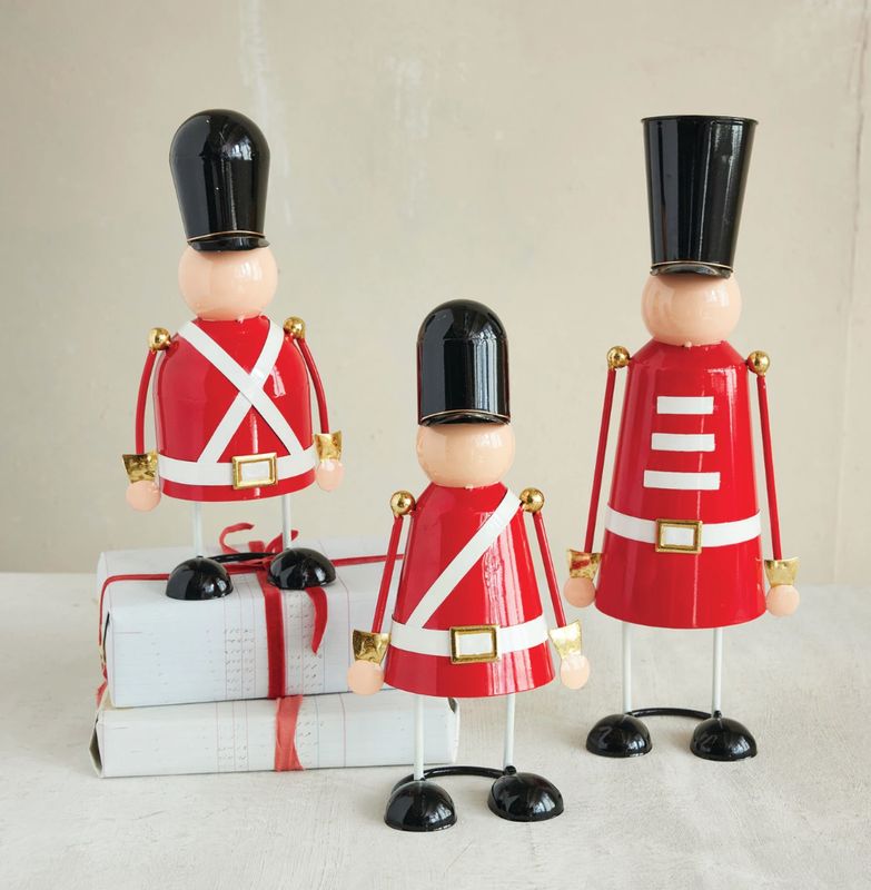 Metal Soldier with Spring