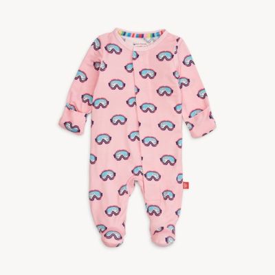 Magnetic Pink Powder Playtime Modal Footie