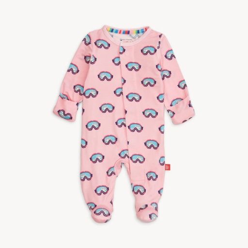 Magnetic Pink Powder Playtime Modal Footie