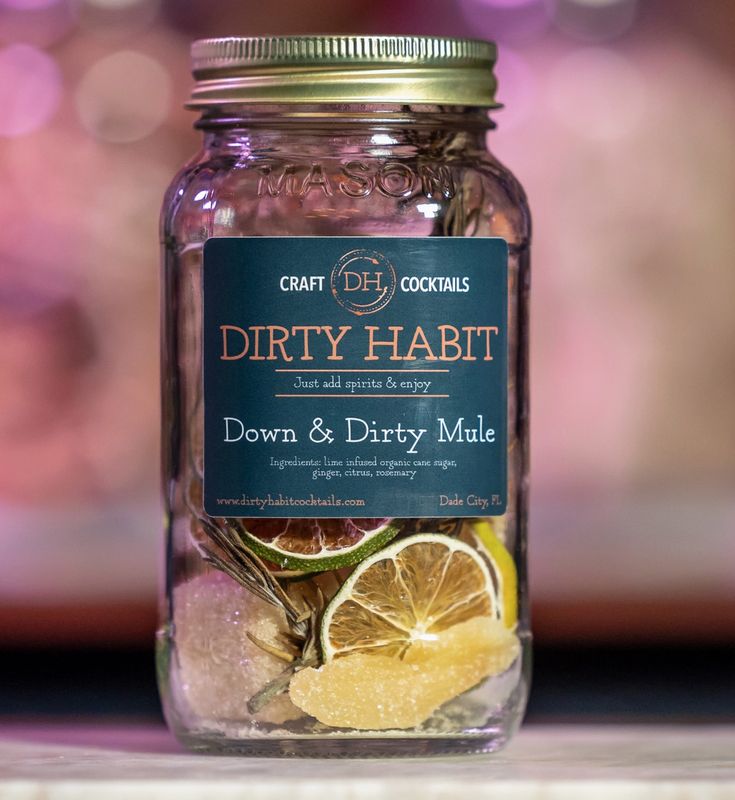 Down & Dirty Mule Dirty Habit Cocktail Mix