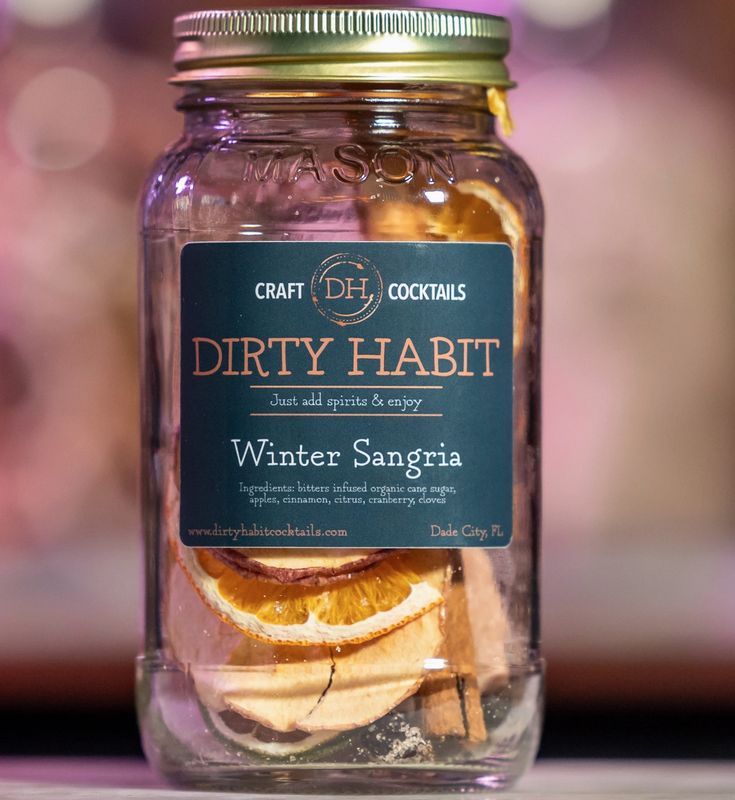 Winter Sangria Dirty Habit Cocktail Mix