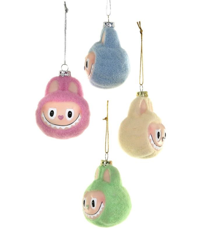 Fuzzy Monster Ornament