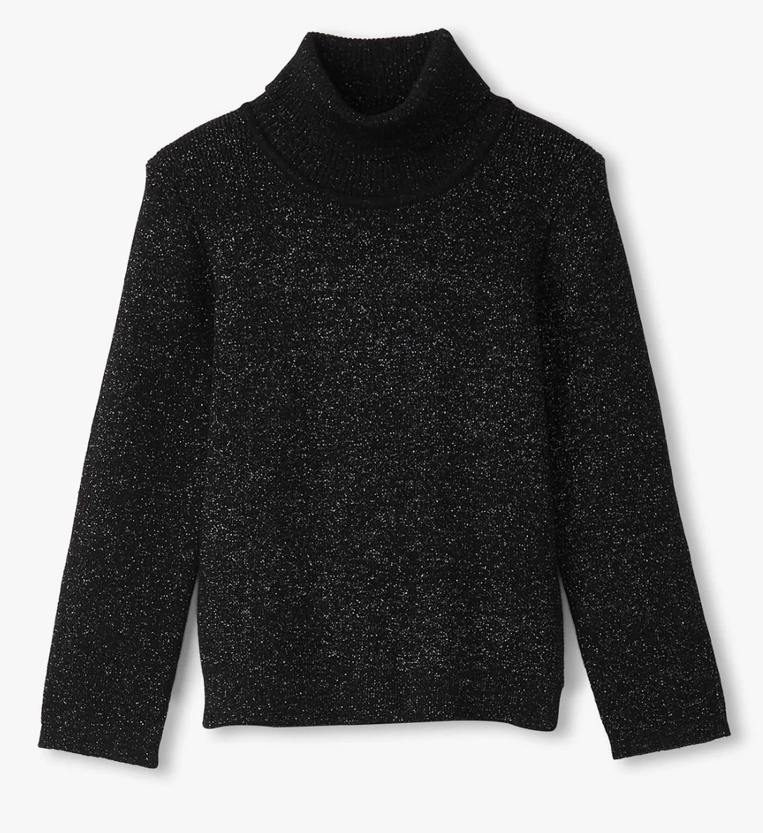Hatley Black Glitter Turtleneck