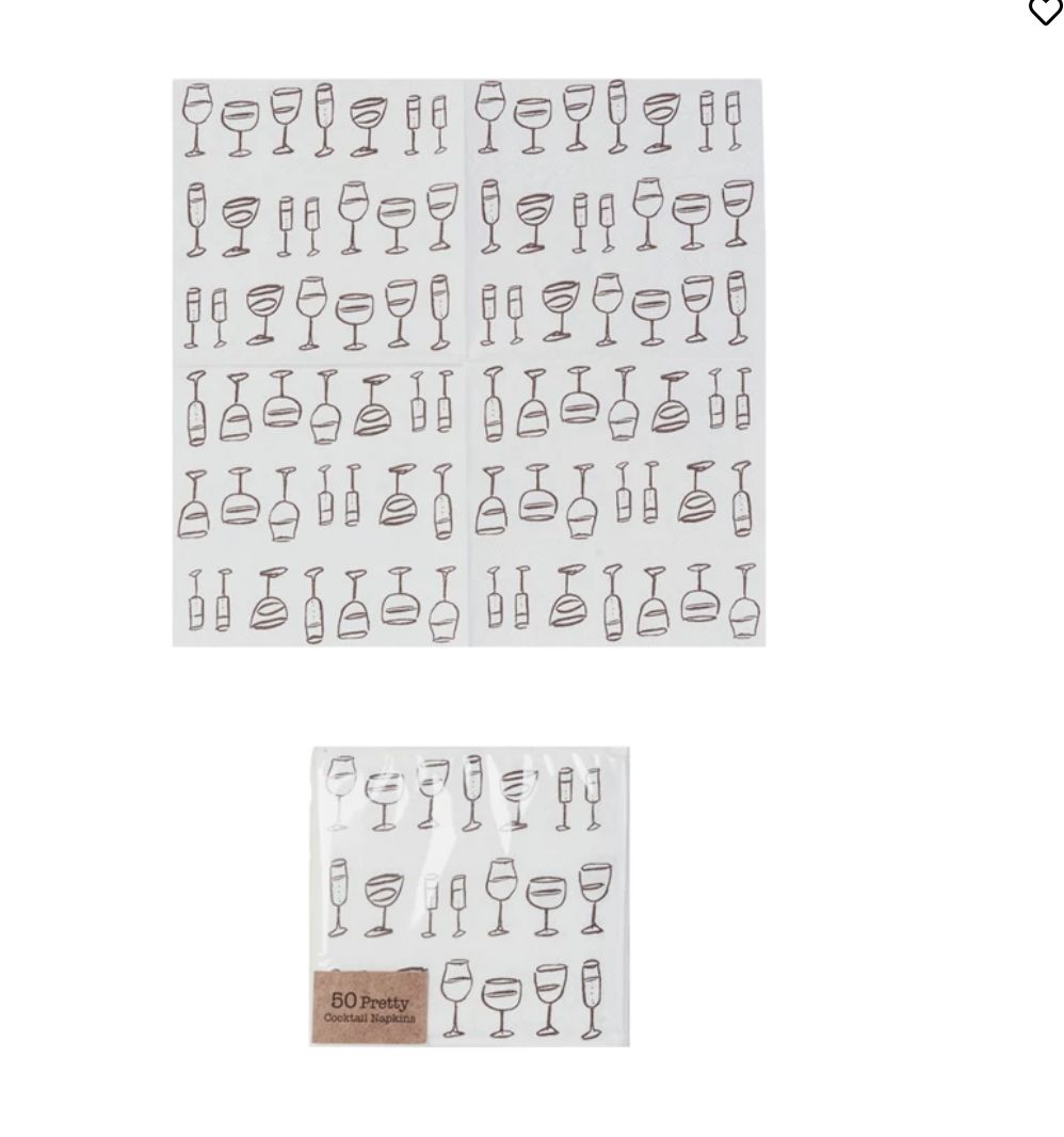 Cocktail Napkins - Happy Hour