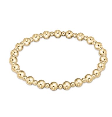 eNew Classic Grateful Pattern 5mm Bead Bracelet