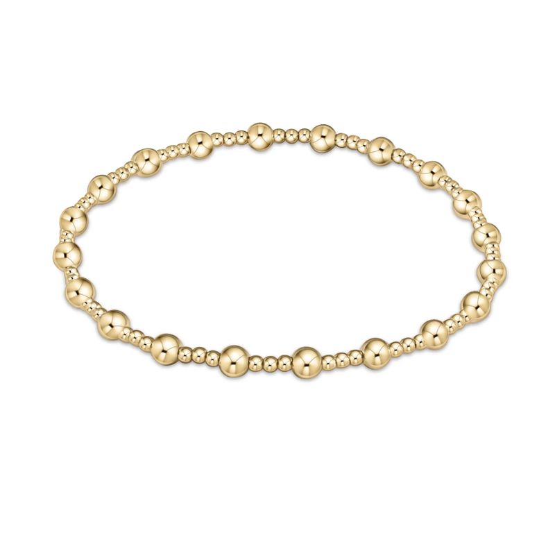 eNew Classic Sincerity Pattern Bracelet 4mm
