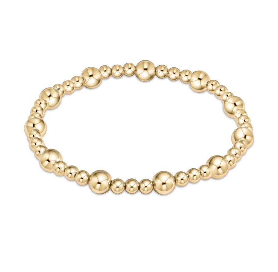 eNew Classic Sincerity Pattern Bracelet 6mm
