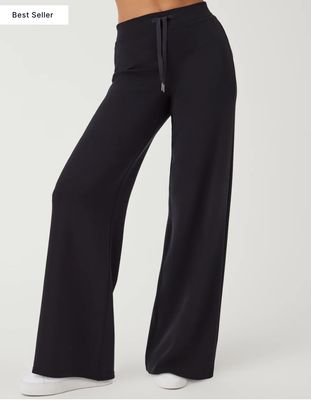Spanx Airessentials Wide Leg Pant Black