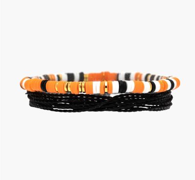 Pura Vida Fall Festival Vinyl Disc Bracelet Set