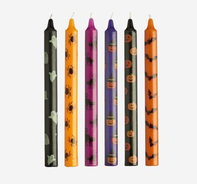 Halloween Taper Candle