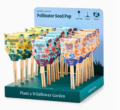 Wildflower Pollinator Seed Pop Kit