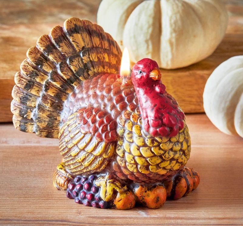 Tucker Turkey Candle