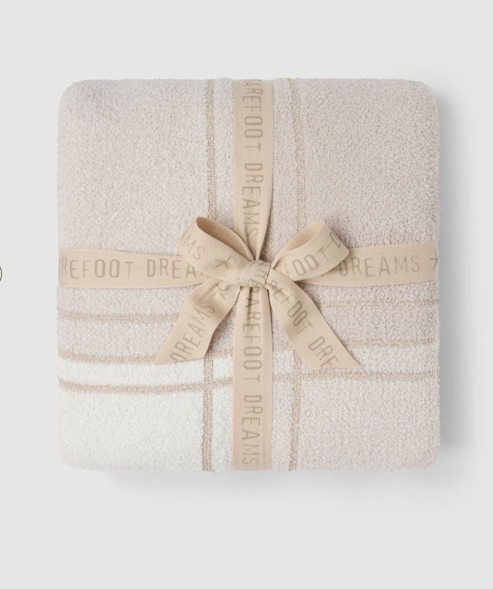Barefoot CozyChic® Cotton Buffalo Plaid Throw