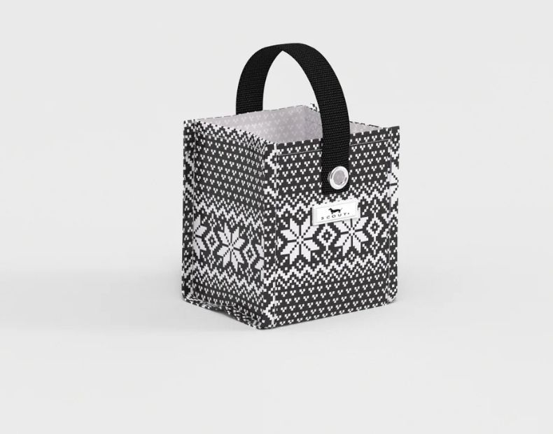 Gift Bag Square X-Small - Sweater Weather