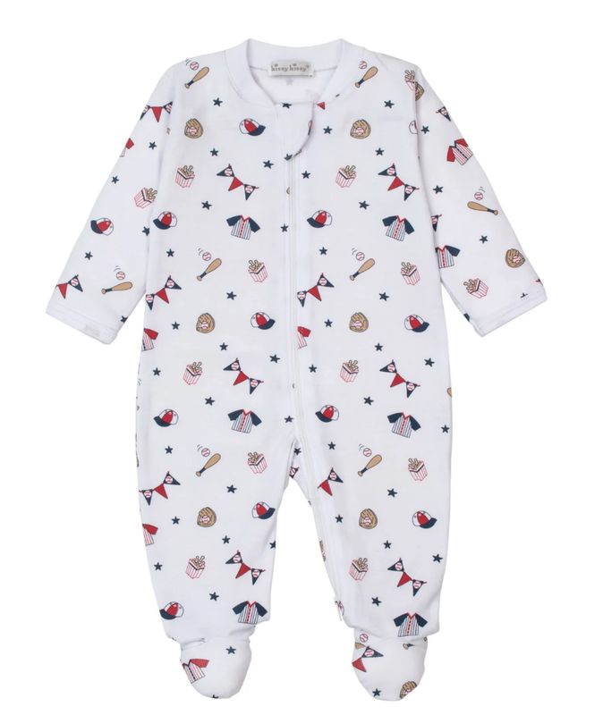 Kissy Fly Ball Footie w/ Zip