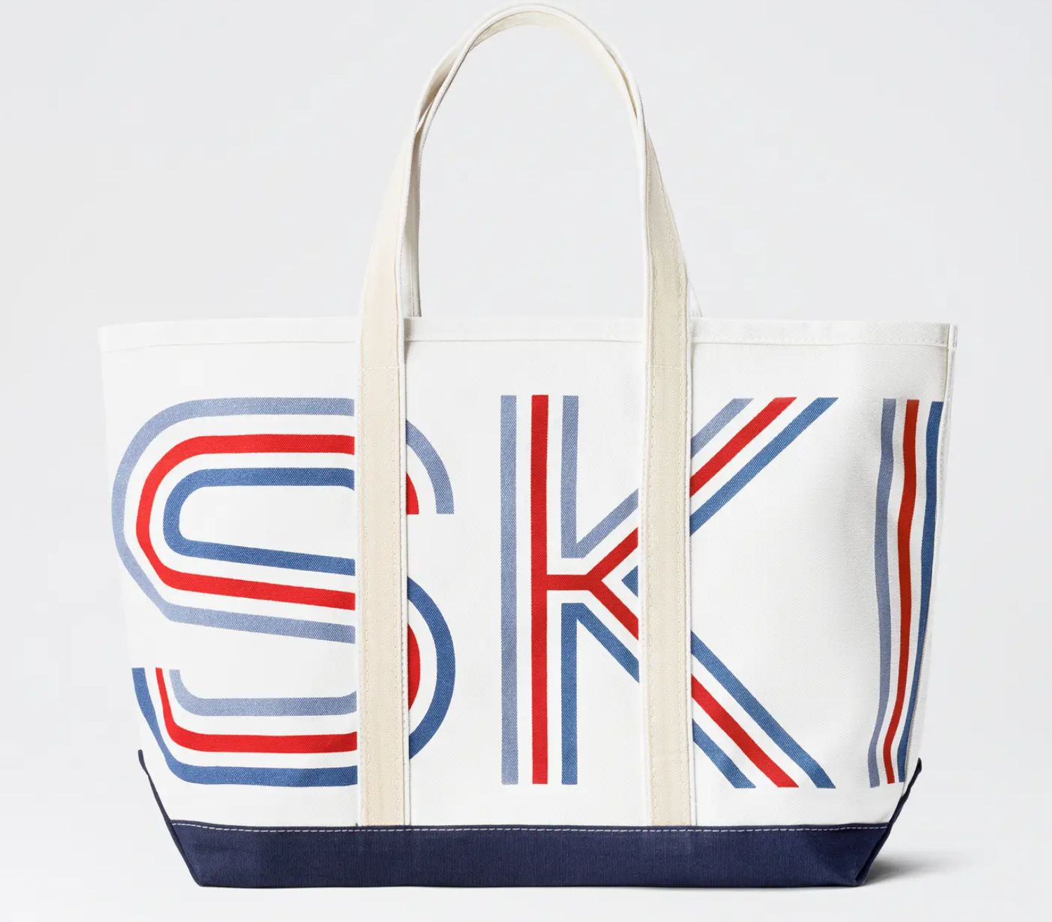 Retro Ski Tote