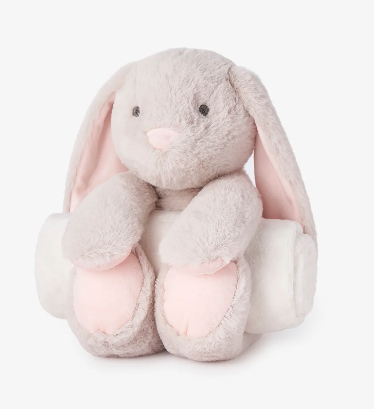Bedtime Huggie, Plush Toy w/ Blanket, Animal: Bunny