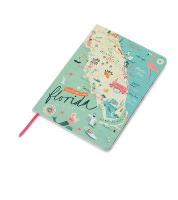 Spartina Ruled Notebook Florida 5x7