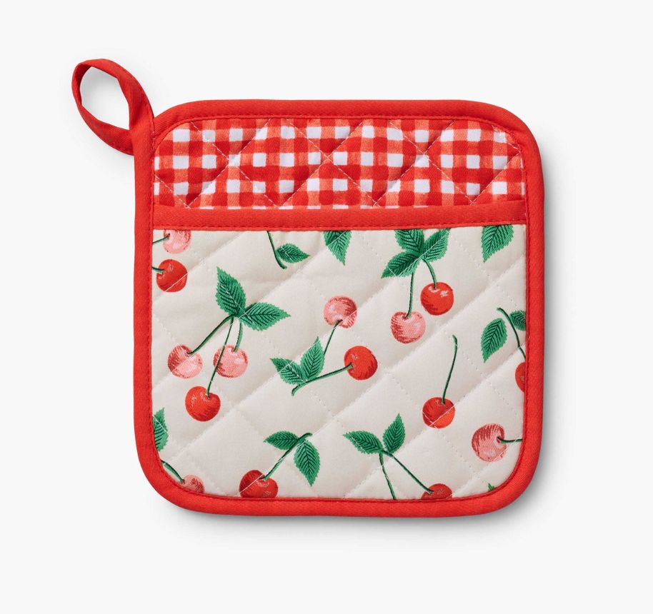 Rifle Cherries Pot Holder
