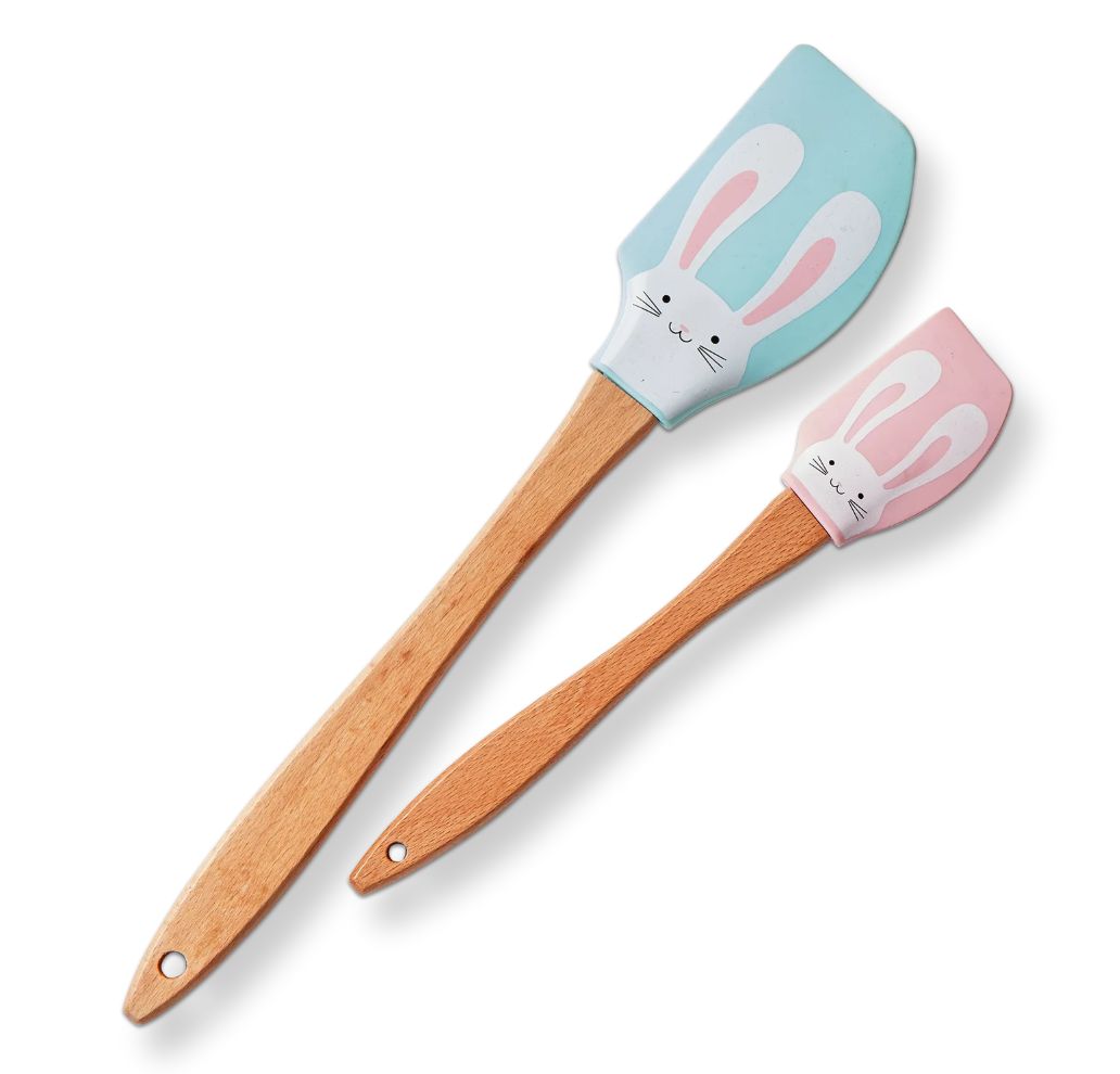 In Bloom Bunny Spatula Set Of 2