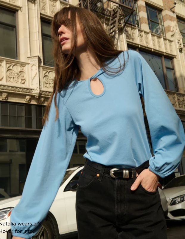 Nation Carolina Keyhole Top