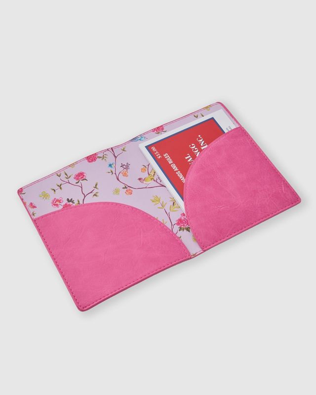 Mahjong Card Folio Hot Pink