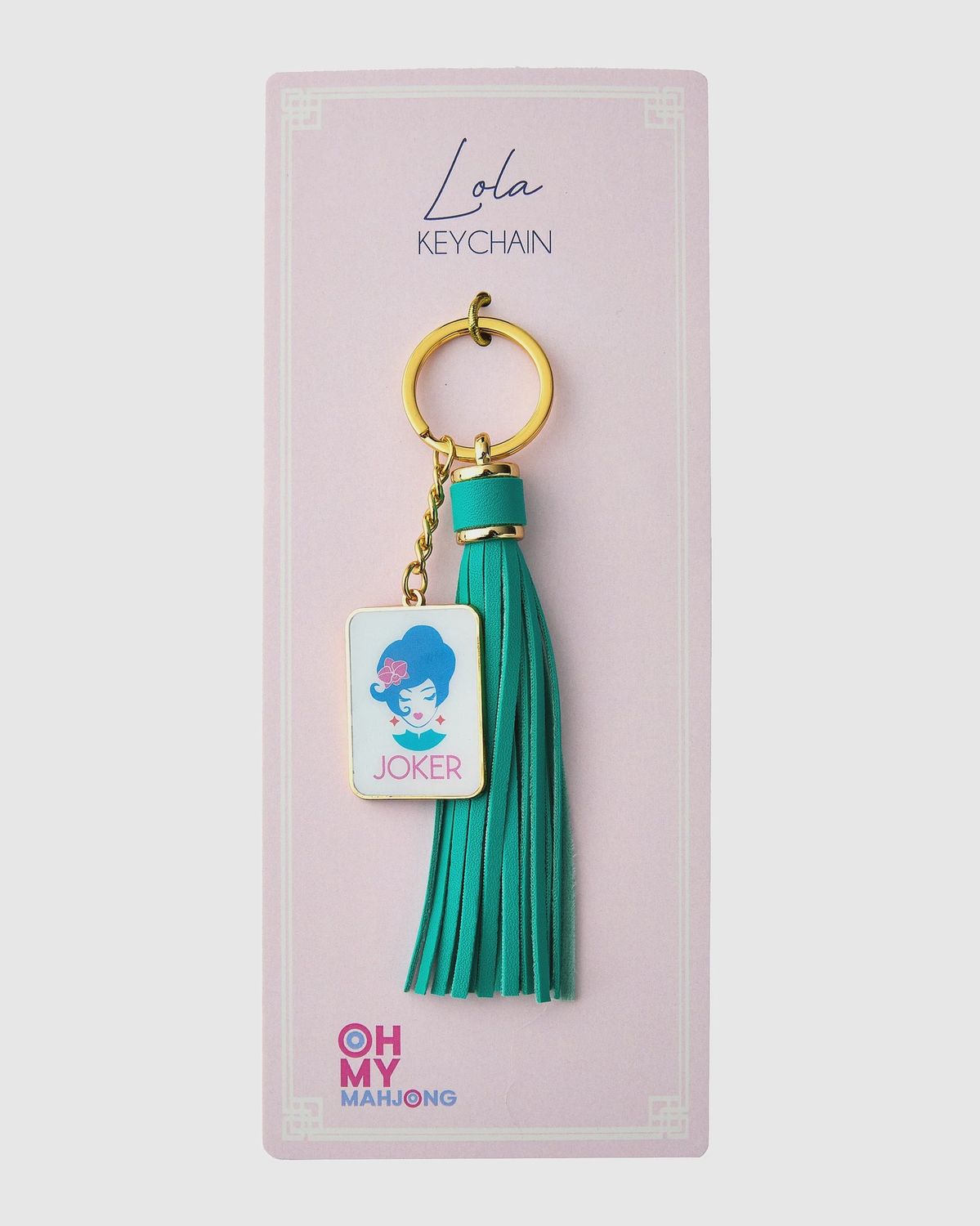 Mahjong Lola Keychain