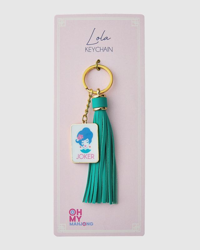 Mahjong Lola Keychain