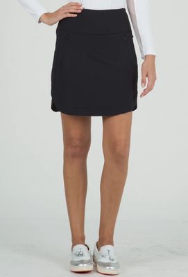 Ibkul Straight Skort Black