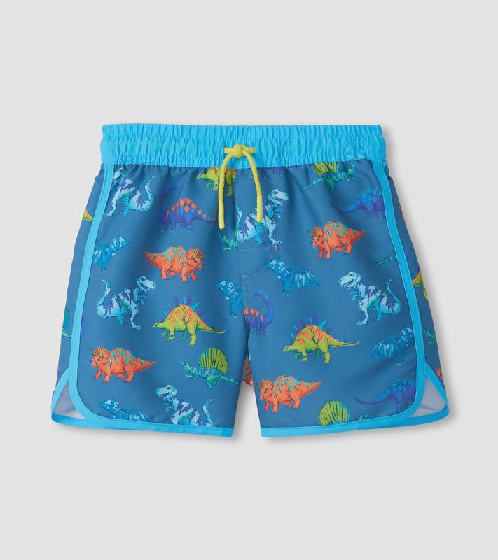 Hatley Dino party Swim Shorts