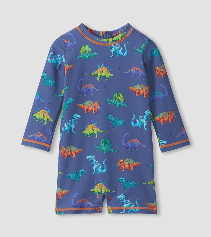 Hatley Dino Party One-Piece Rashguard