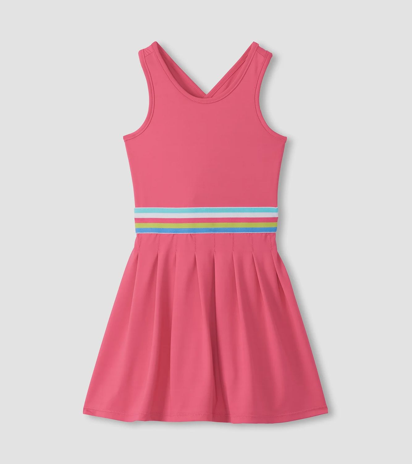 Hatley Fandango Pink Pleated Active Dress
