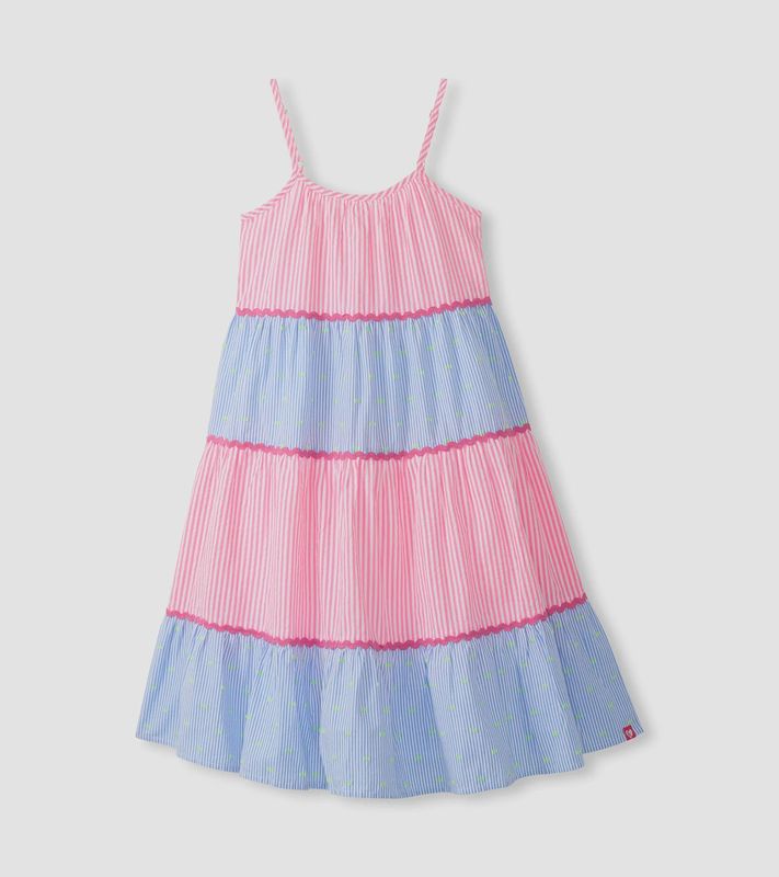 Hatley Mixed Seersucker Strappy Midi Dress