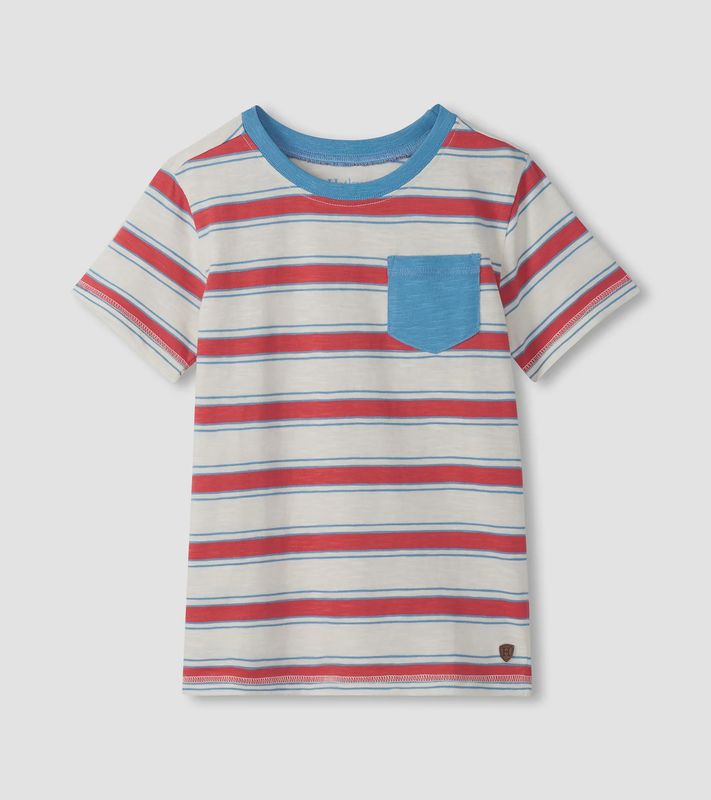 Hatley East Coast Stripes Crew Neck Tee