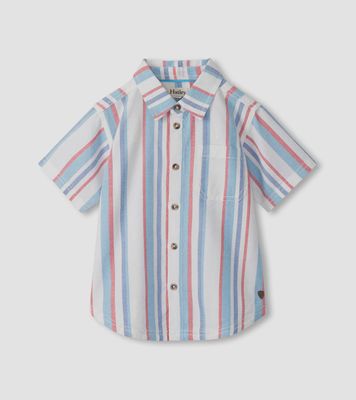 Hatley Nautical Stripes Woven Button Down
