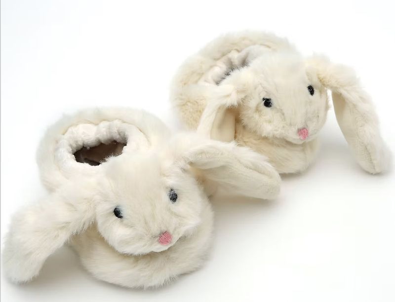 Jomanda Bunny Baby Slippers Cream