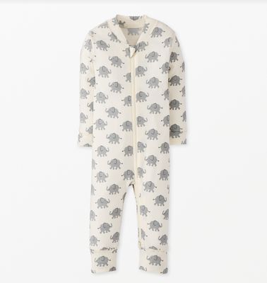Hanna Anderson Happy Elephant Baby Sleeper Hanna Anderson Happy Elephant Baby Sleeper