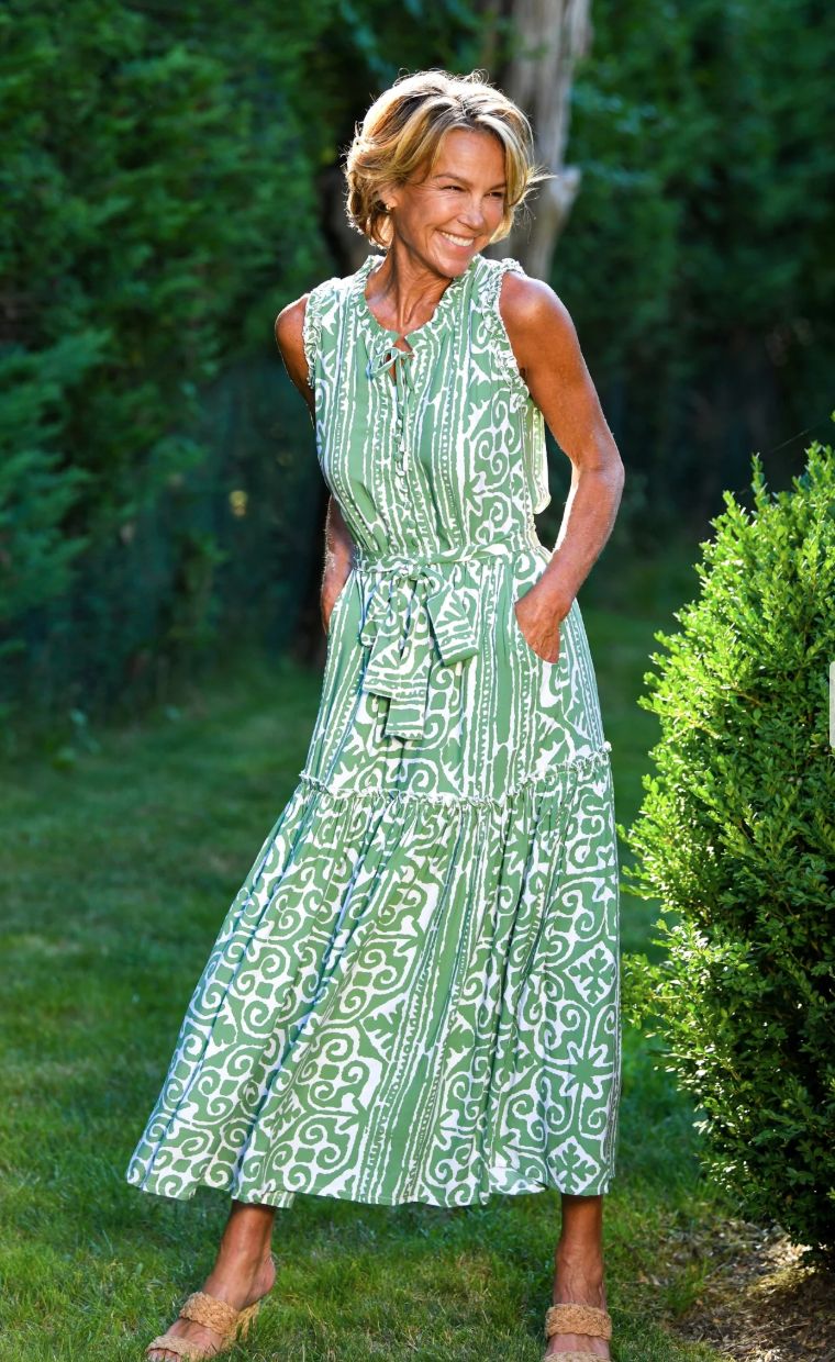 Walker & Wade Alexis Dress Green Aztec Walker & Wade Alexis Dress Green Aztec