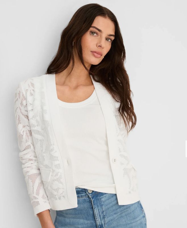 Nic + Zoe Garden Lace Jacket