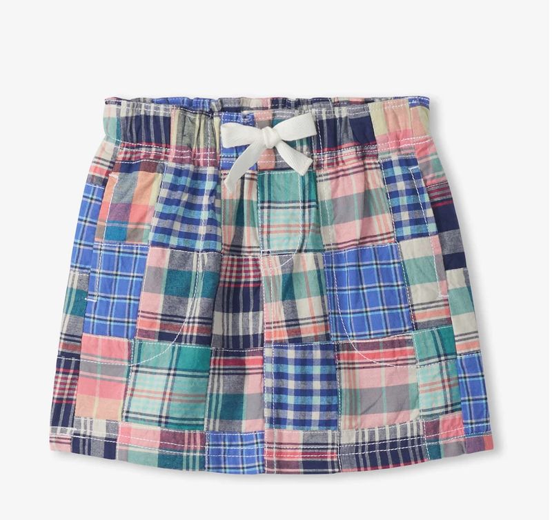 Hatley Vintage Summer Madras Woven Skirt