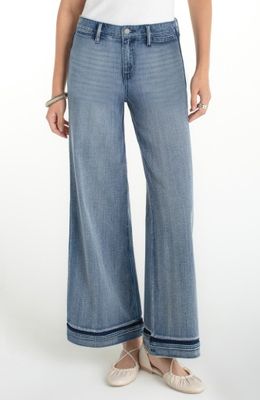 Liverpool Super Stride Wide Leg w/ Shadow Cuff 30' ins