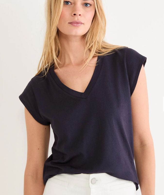 Nic + Zoe Cap Sleeve Supima Cotton Tank