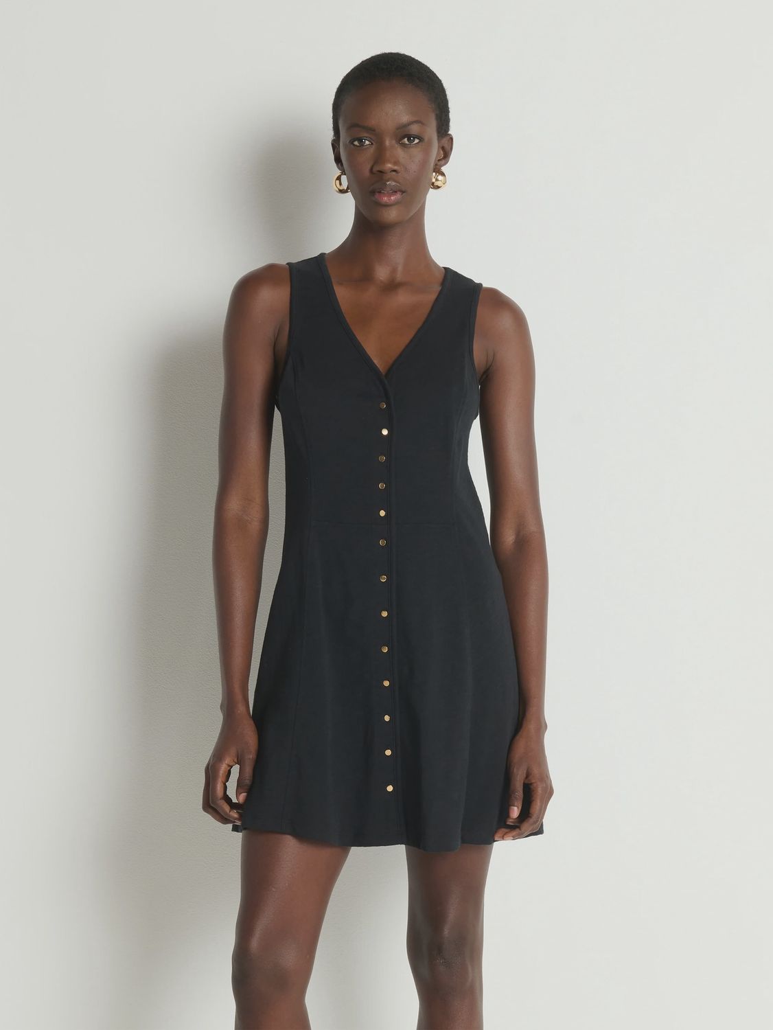 Nation Tierra Mini Dress Jet Black