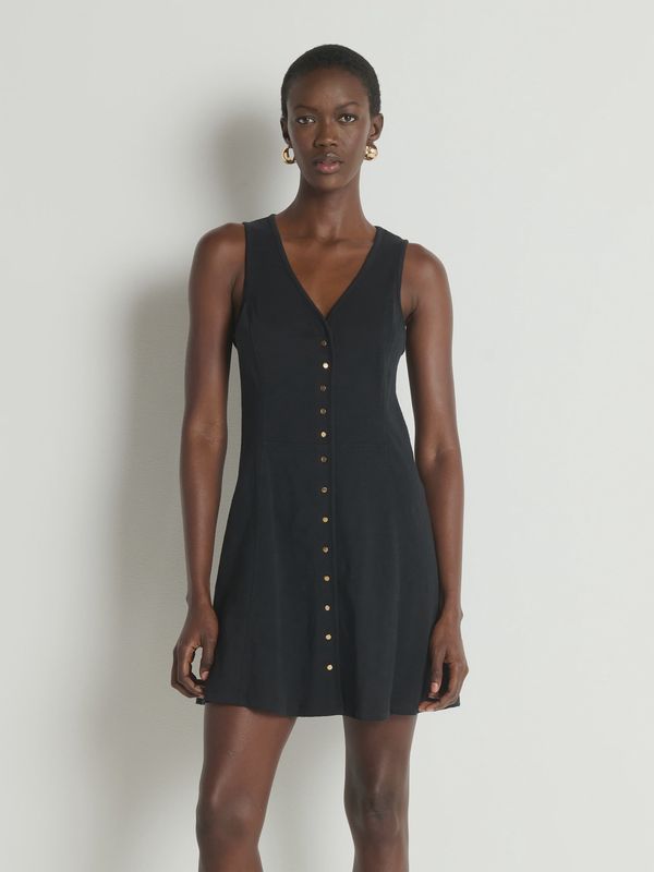 Nation Tierra Mini Dress Jet Black