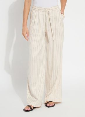 Lysse Iria Pleated Drawstring Wide Leg Pant
