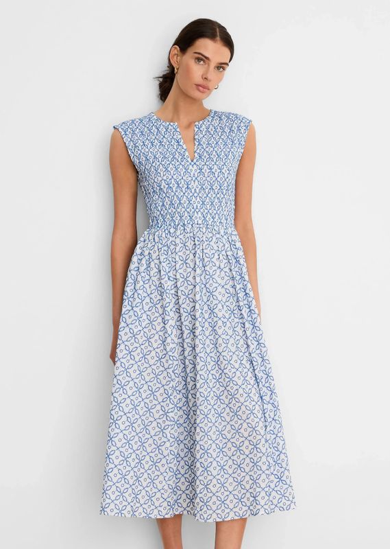 Nic + Zoe Embroidered Tile Amelia Dress