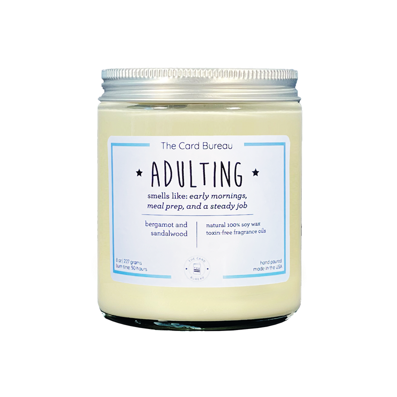 8 oz Adulting Soy Candle