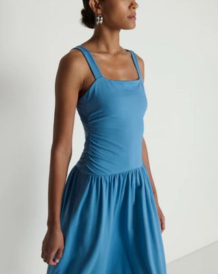 Nation Jennie Midi Dress Indigo