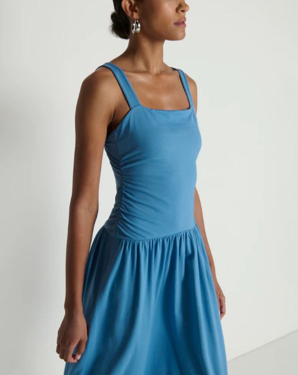 Nation Jennie Midi Dress Indigo