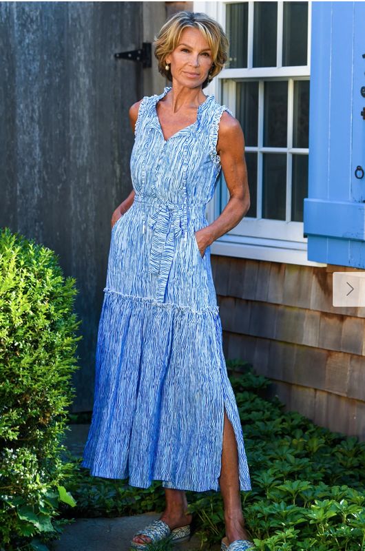 Walker & Wade Alexis Dress Blue Wave
